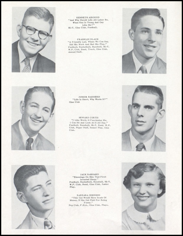 Wphs 1954 Yearbook White Pigeon Township Library